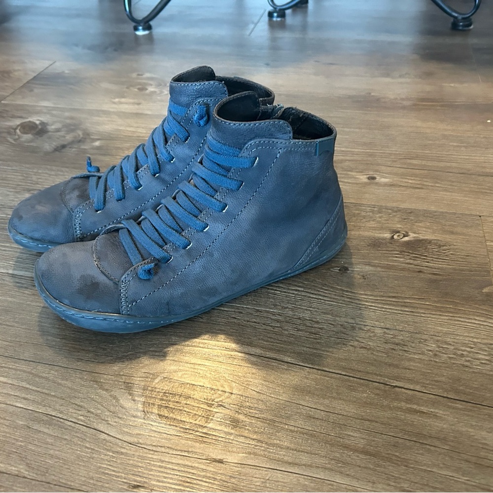 Camper Navy Ankle Shoes / Boots